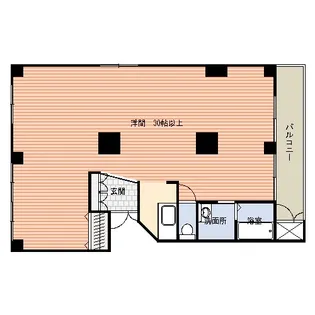 牧園ビル【2階】の間取り