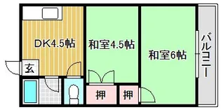 サンオリーブ【2階】の間取り