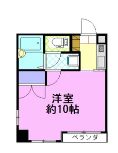 Ohdohri Heights(大通りハイツ)【10階】の間取り