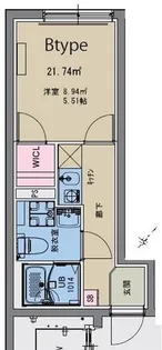 MAXIV CITY文京小石川【1階】の間取り