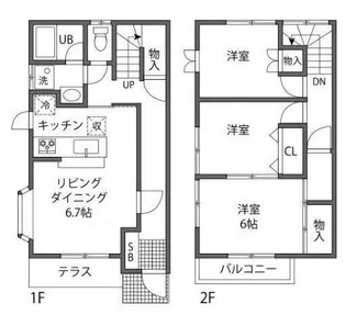 らいとあっぷの間取り