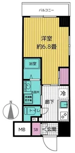 ミヤビヒルズ西池袋【4階】の間取り
