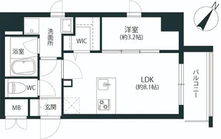 MGH高砂【2階】の間取り