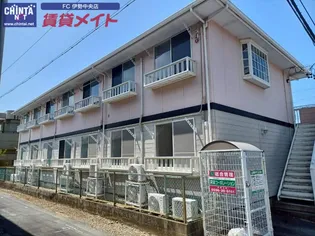 エステートピア蘭【1階】の外観