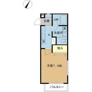 U-azul【2階】の間取り