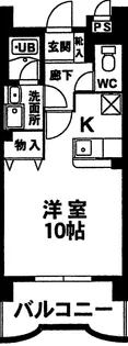 ブリオ【6階】の間取り