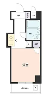 スカイコート西川口【1階】の間取り