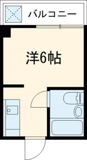 エレガンス笹塚【1階】の間取り