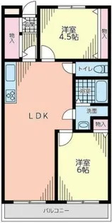 シーザーレジデンス福生【3階】の間取り