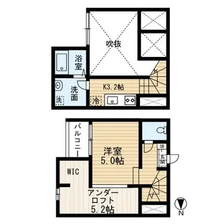 Ferio (フェリオ)【2階】の間取り