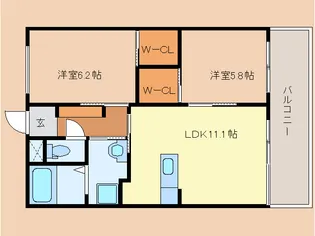 アルテマイスター谷川の間取り