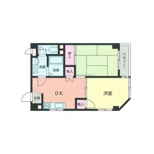 セントレージヒル【4階】の間取り