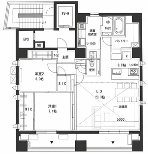 下北MKビル【5階】の間取り