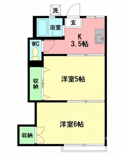 湘南ハイツ【2階】の間取り