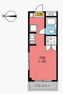 KSフラット【2階】の間取り