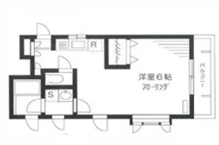 M.C.M【2階】の間取り