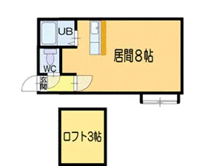 アムス桜E【3階】の間取り