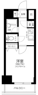 ソアブール御徒町コンフォート【10階】の間取り