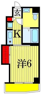 I.S.Stage Ichikawa【3階】の間取り