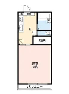 サロンハイム【2階】の間取り