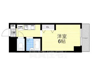 ハイツ北口【2階】の間取り