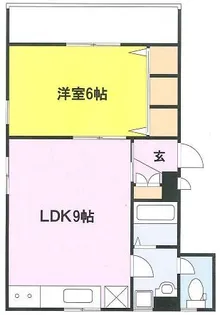 サンコート浅間【4階】の間取り