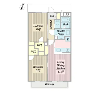 Villa Montagne【1階】の間取り