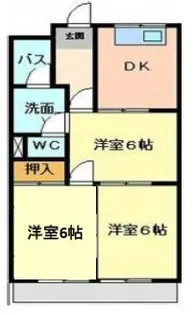 シャトータウン88【1階】の間取り