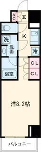 COCO-CHILL KAMEARI【2階】の間取り