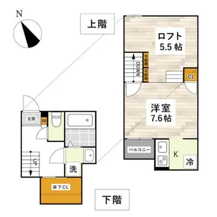 ADC松江BASE【1階】の間取り