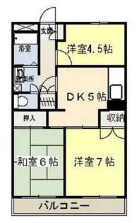 ドルチェ【3階】の間取り