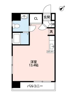 アーバン・ビルドI【5階】の間取り