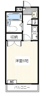 リマック松庵【4階】の間取り