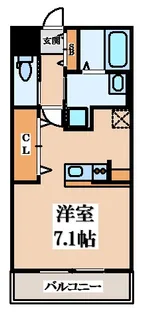 エアルレジデンスI【1階】の間取り