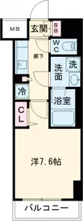 メインステージ北千住VII【4階】の間取り