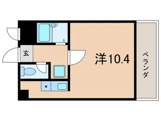 北野町ライトヒルズ【2階】の間取り