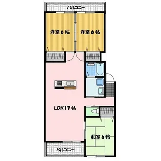 小鳥の杜III【2階】の間取り