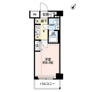 プレール・ドゥーク志村坂上II【2階】の間取り