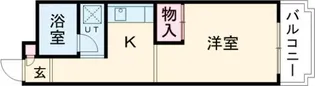 プラザ上北沢【2階】の間取り