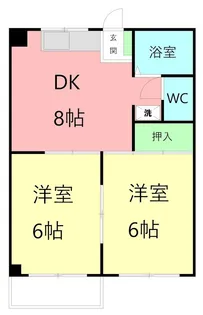 グレイス藤沢【1階】の間取り