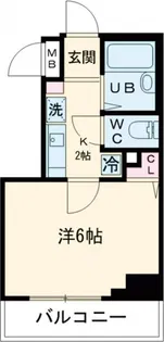 ステーションプラザロアール目黒都立大学【5階】の間取り