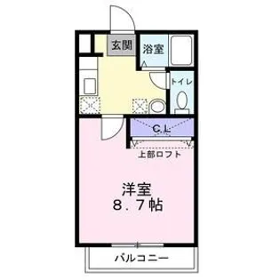 オレンジ弐番館【2階】の間取り