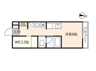 プリマヴェーラ阿品【2階】の間取り