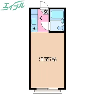 シャトル光【3階】の間取り
