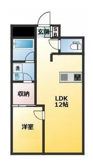 カーサシンセラー【5階】の間取り