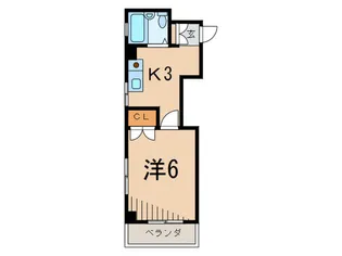 アクシスP1【2階】の間取り