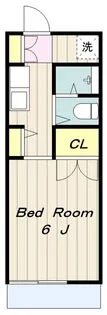 クロノス元橋本East【1階】の間取り