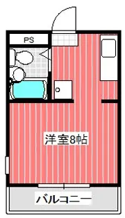 ドリームハイツ【2階】の間取り