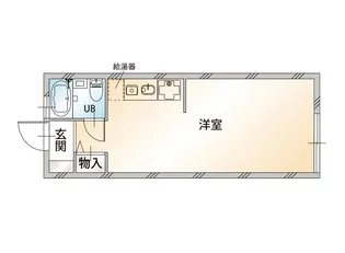 アンビエンテ深沢【2階】の間取り