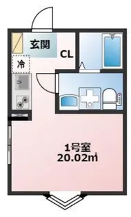 リアルコート古淵【3階】の間取り